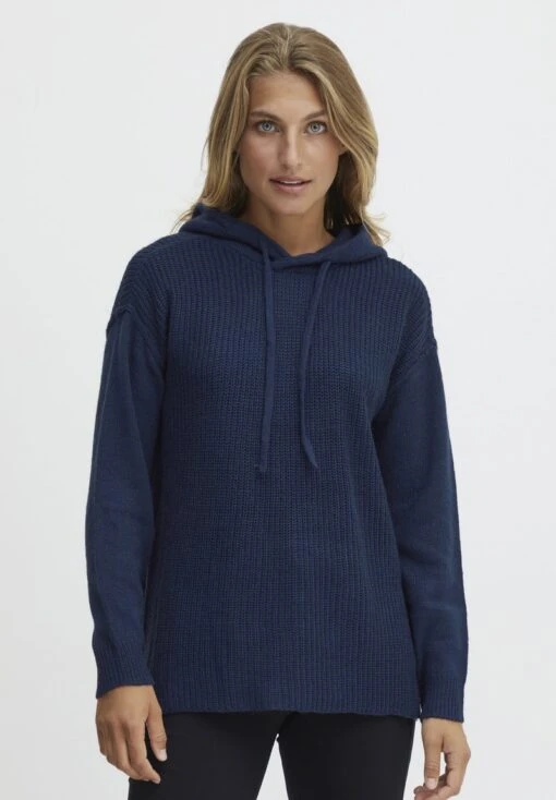 Fransa FRERETTA - Kapuzenpullover - Medieval Blue Melange -Fashion Verkauf 0a74c948c44d4a9cb3d92acf6f5de653