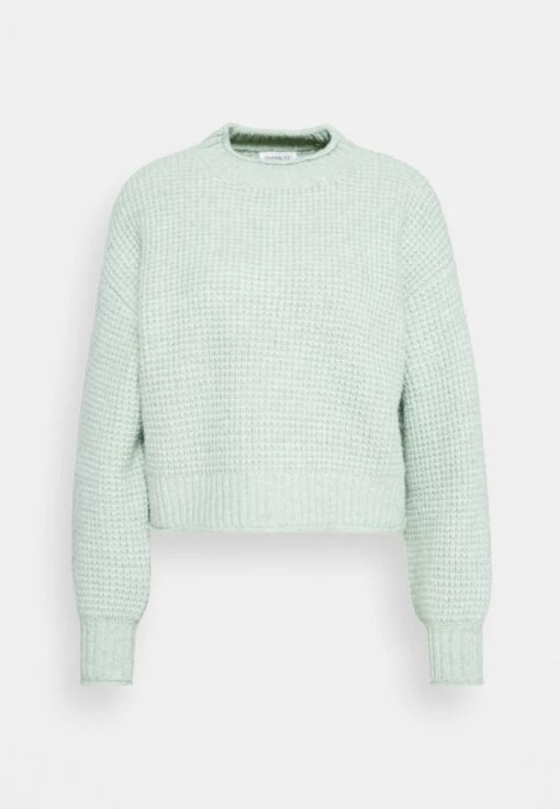 Even&Odd MOSS STITCH JUMPER - Strickpullover - Light Green -Fashion Verkauf 0cb668b902e54715b41750f7ce0310e9